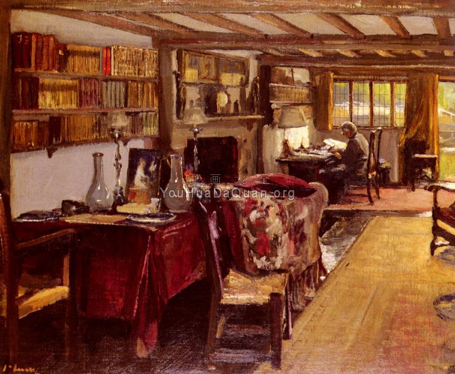 A Writing Room At The Wharf - 约翰·拉弗里